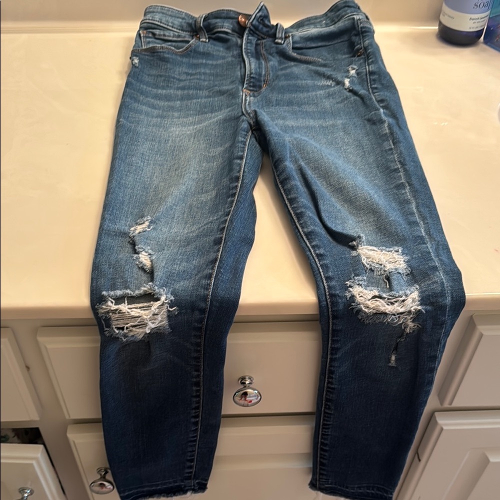 Abercrombie and Fitch Super Skinny Ankle size 0 short